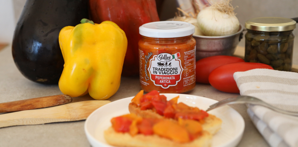 Peperonata antica con acciughe